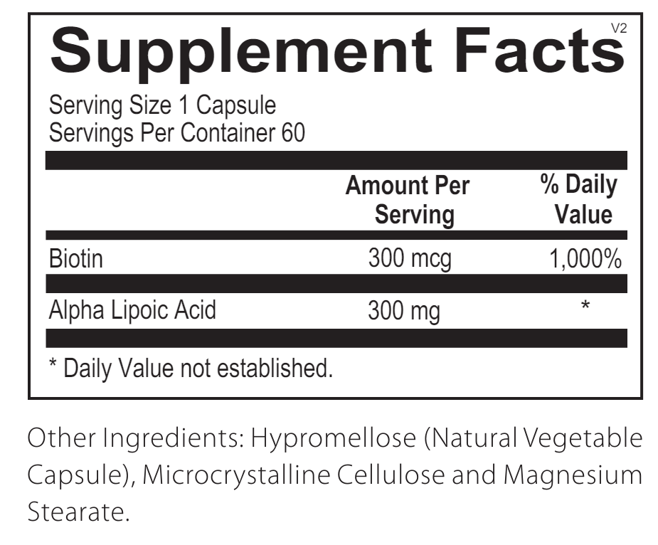 Lipoic Acid + Biotin