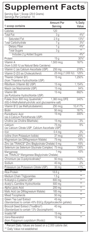 Mito Foundations Protein Blend Strawberry