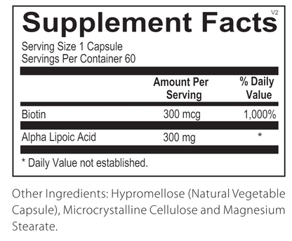 Lipoic Acid + Biotin